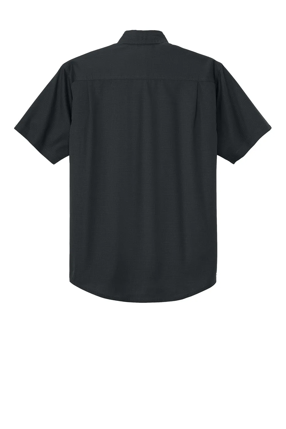 CornerStone Mens Select Ripstop Stain Resistant Short Sleeve Button Down Shirt w/ Pockets - Echo Steel Grey  Cheaper Clothing Cornerstone