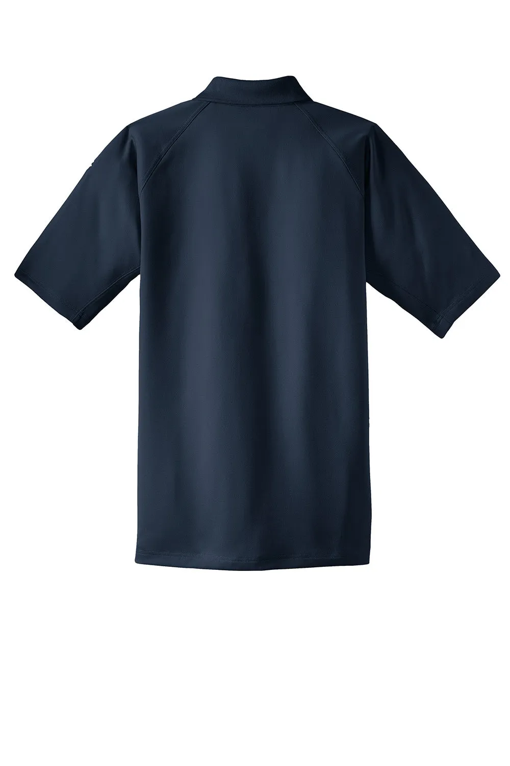 CornerStone Mens Select Tactical Moisture Wicking Short Sleeve Polo Shirt - Dark Navy Blue  Cheaper Clothing Cornerstone