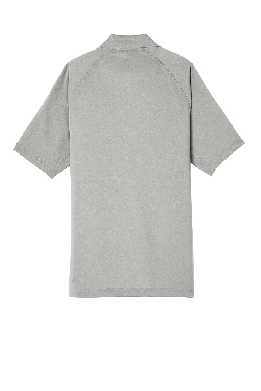 CornerStone Mens Select Tactical Moisture Wicking Short Sleeve Polo Shirt - Light Grey  Cheaper Clothing Cornerstone