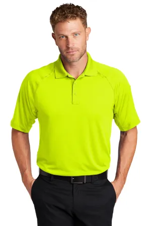 CornerStone Mens Select Tactical Moisture Wicking Short Sleeve Polo Shirt - Safety Yellow  Cheaper Clothing Cornerstone