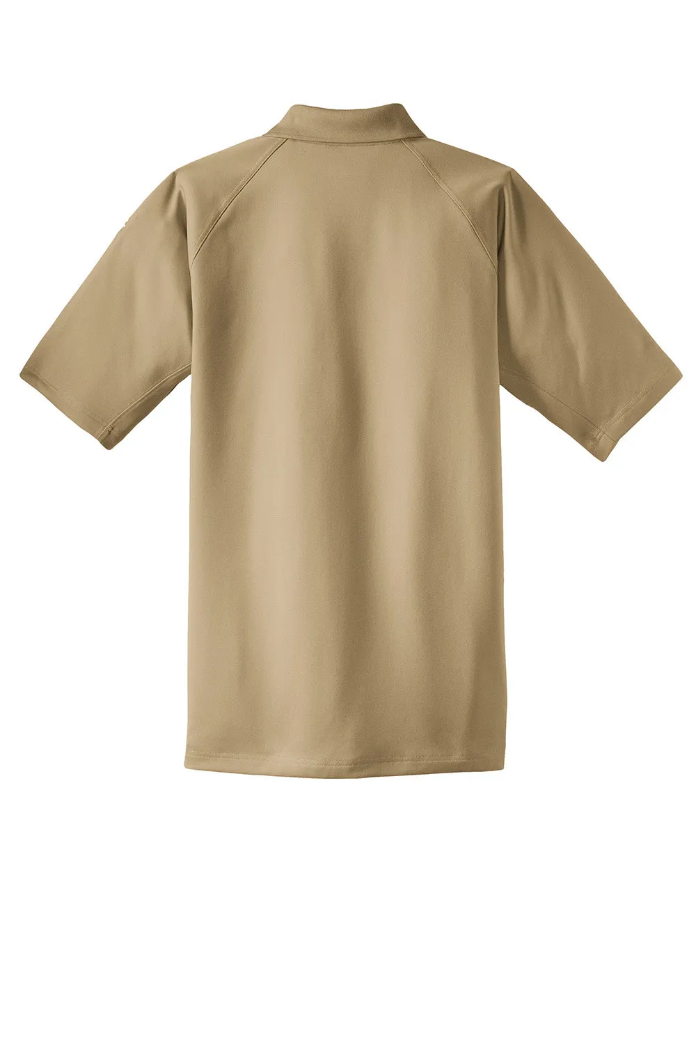 CornerStone Mens Select Tactical Moisture Wicking Short Sleeve Polo Shirt - Tan  Cheaper Clothing Cornerstone
