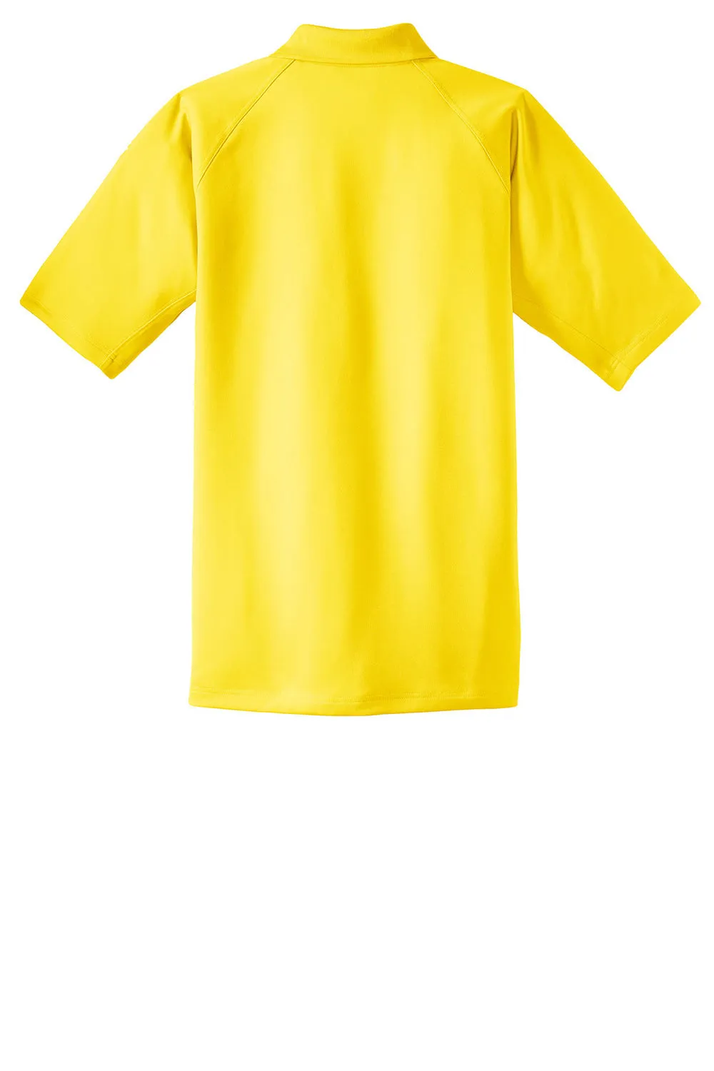 CornerStone Mens Select Tactical Moisture Wicking Short Sleeve Polo Shirt - Yellow  Cheaper Clothing Cornerstone