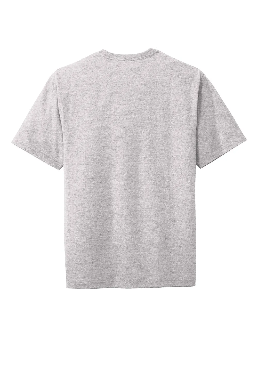 CornerStone Mens Short Sleeve Crewneck T-Shirt w/ Pocket - Heather Grey  Cheaper Clothing Cornerstone