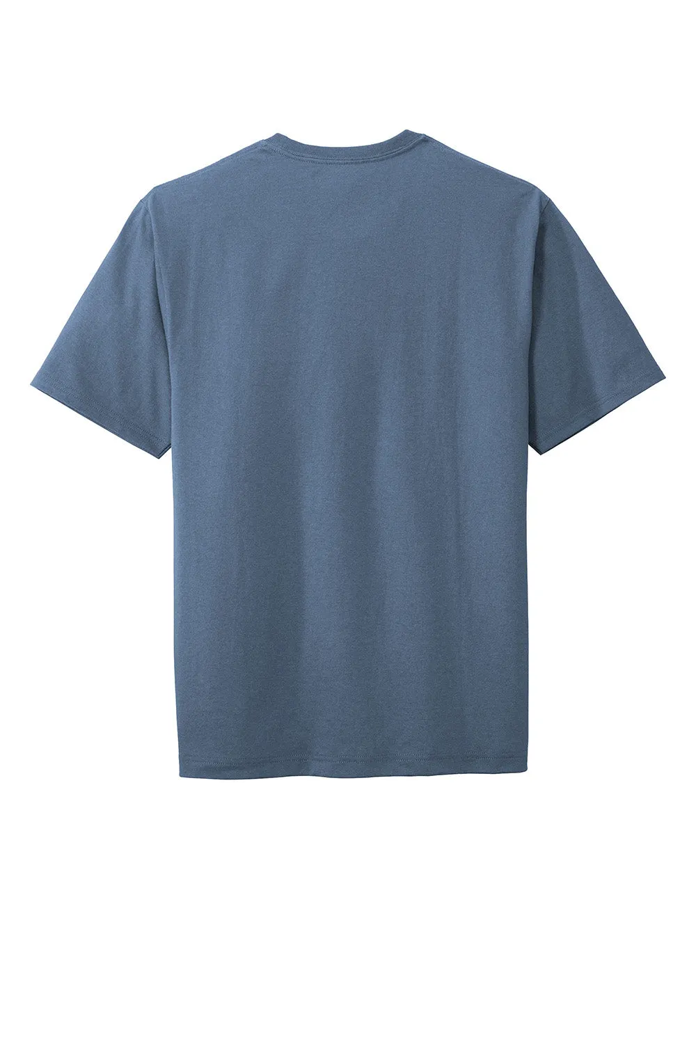 CornerStone Mens Short Sleeve Crewneck T-Shirt w/ Pocket - Regatta Blue  Cheaper Clothing Cornerstone