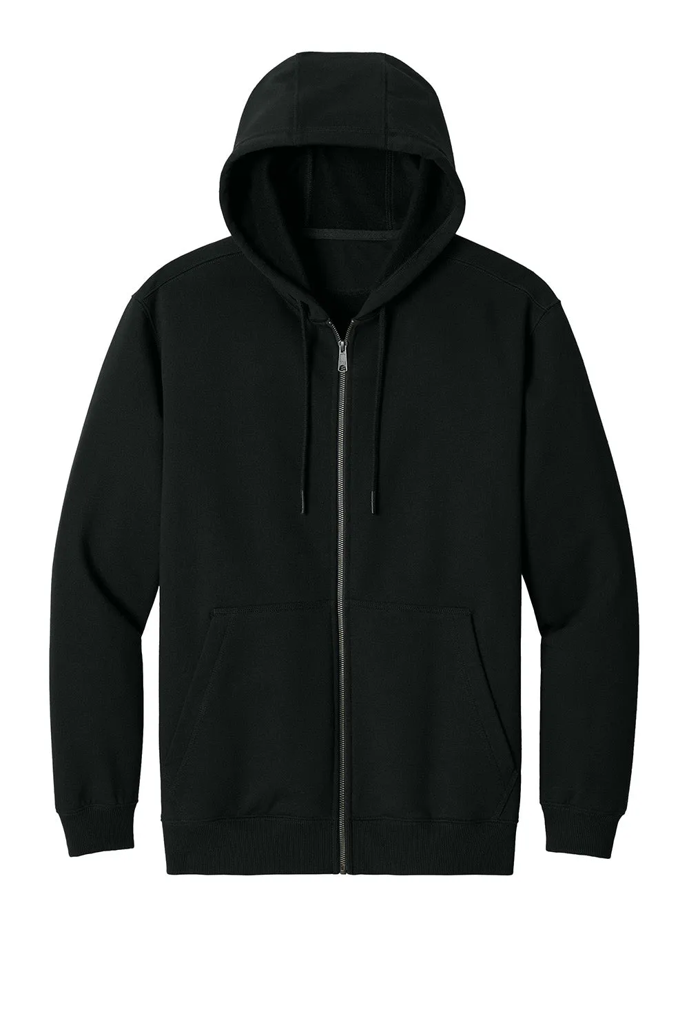 CornerStone Mens Tough Fleece Full Zip Hooded Sweatshirt Hoodie w/ Pockets - Black  Cheaper Clothing Cornerstone