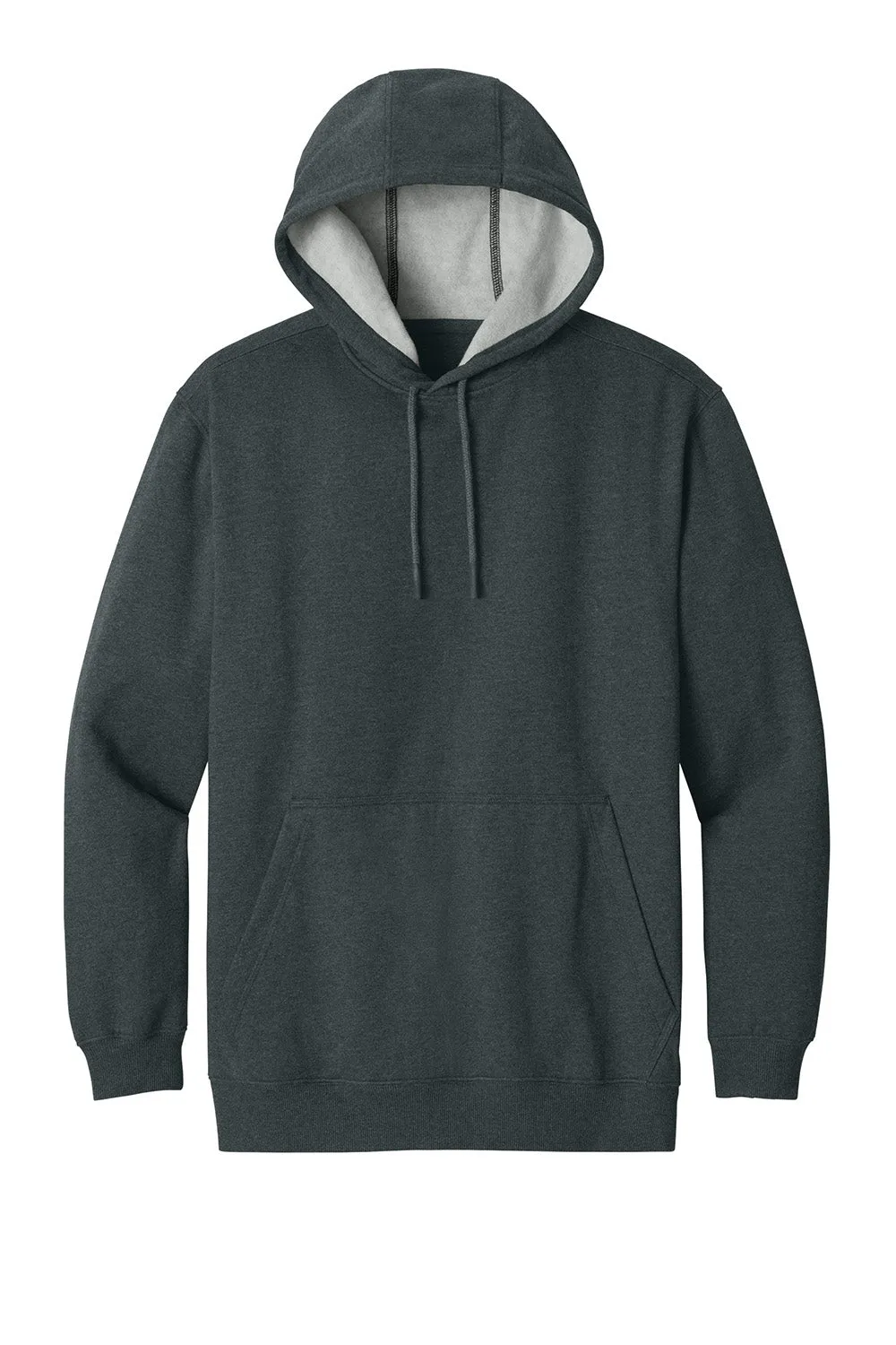 CornerStone Mens Tough Fleece Hooded Sweatshirt Hoodie w/ Pouch Pocket - Heather Charcoal Grey  Cheaper Clothing Cornerstone