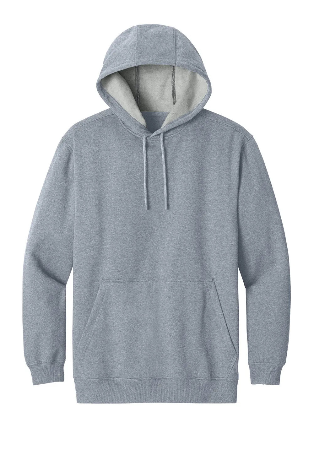 CornerStone Mens Tough Fleece Hooded Sweatshirt Hoodie w/ Pouch Pocket - Heather Grey  Cheaper Clothing Cornerstone