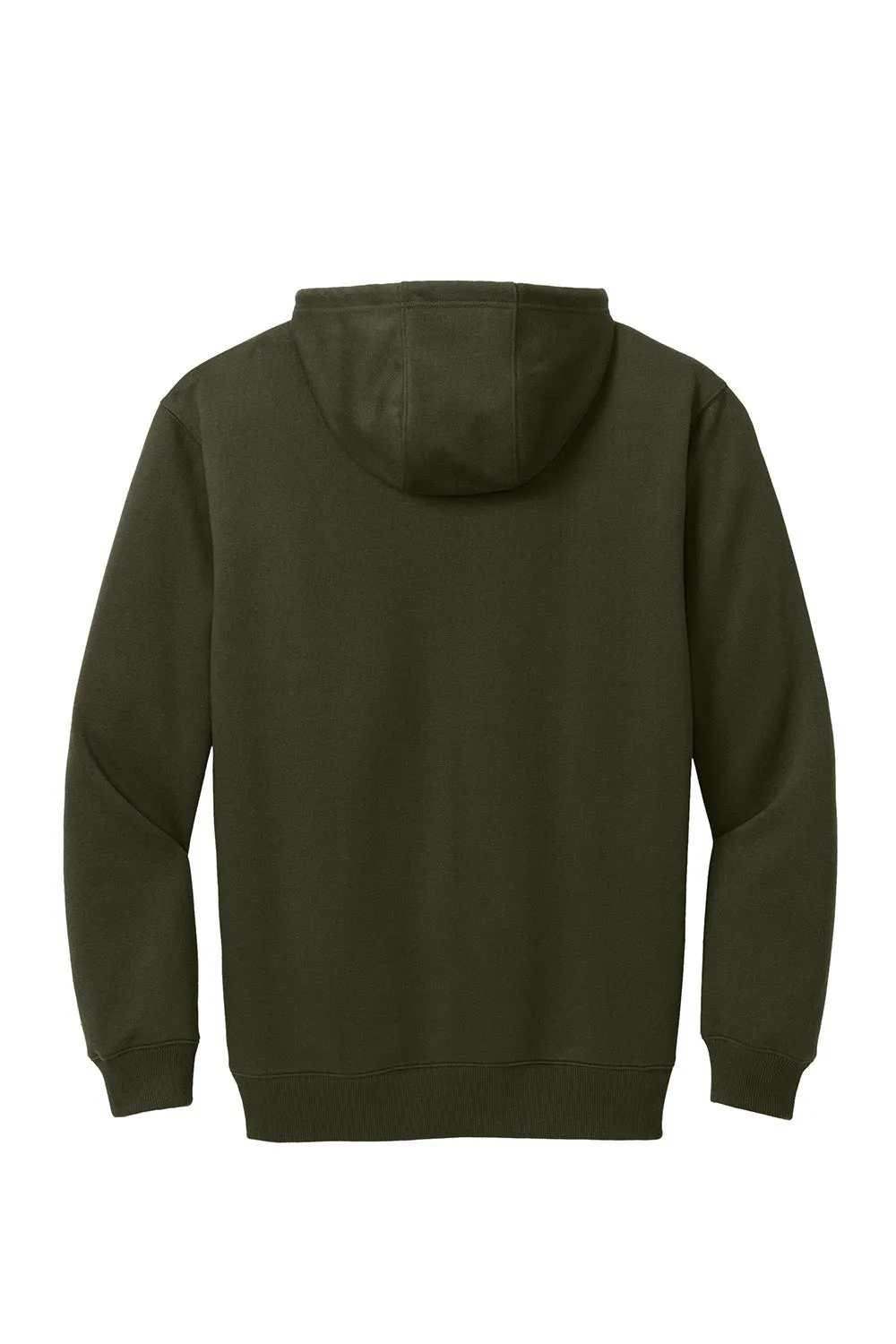 CornerStone Mens Tough Fleece Hooded Sweatshirt Hoodie w/ Pouch Pocket - Tundra Green  Cheaper Clothing Cornerstone