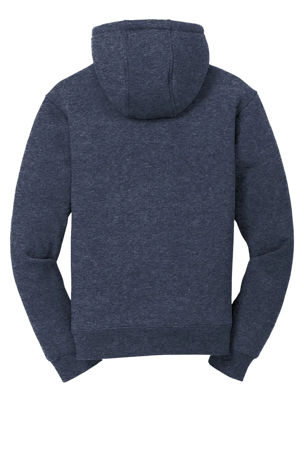 CornerStone Mens Water Resistant Fleece Full Zip Hooded Sweatshirt Hoodie w/ Pockets - Navy Blue  Cheaper Clothing Cornerstone