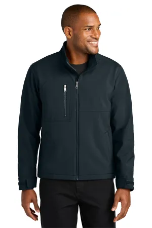 CornerStone Mens Workwear Water Resistant Soft Shell Full Zip Jacket - Navy Blue  Cheaper Clothing Cornerstone