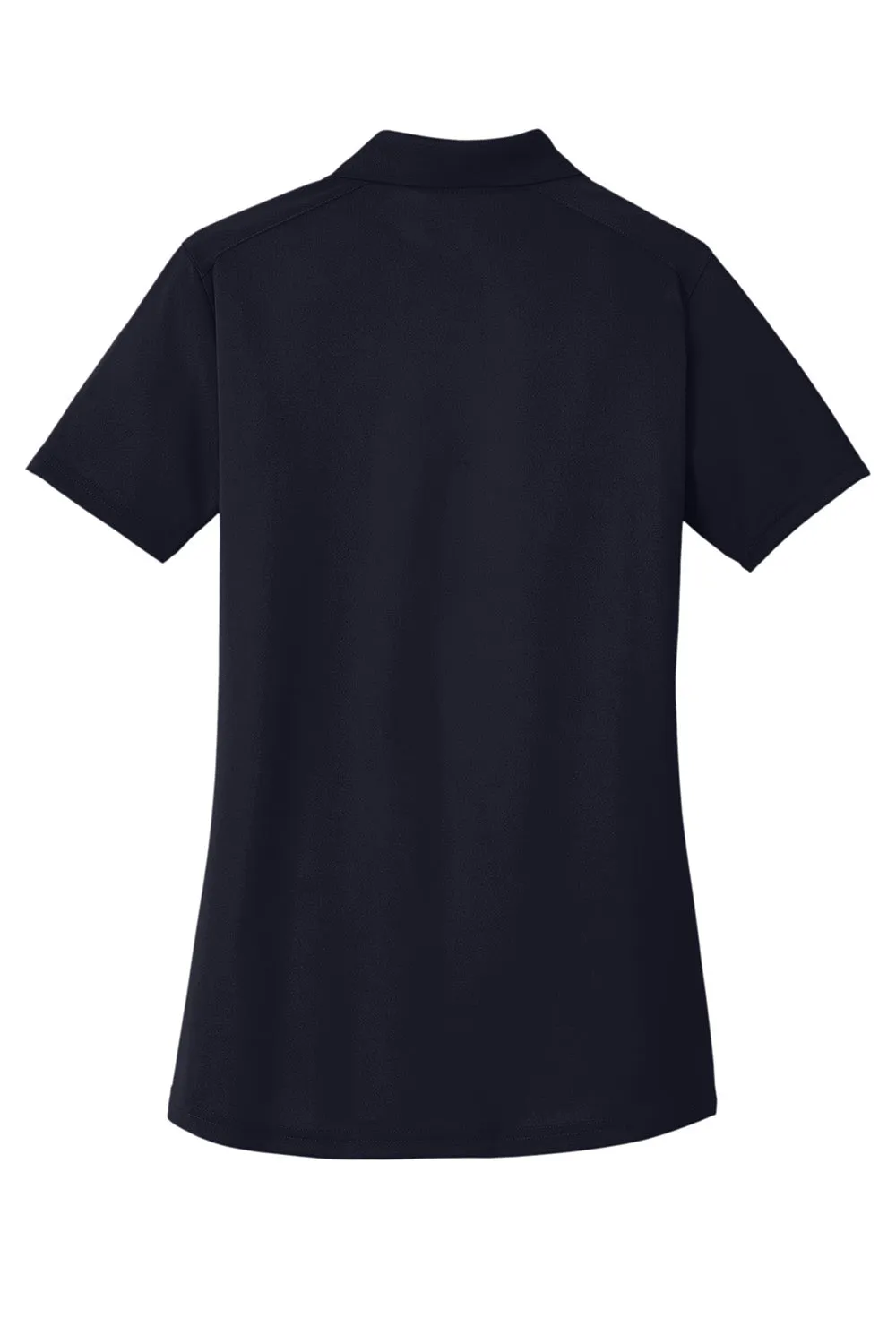 CornerStone Womens Select Moisture Wicking Short Sleeve Polo Shirt - Dark Navy Blue  Cheaper Clothing Cornerstone