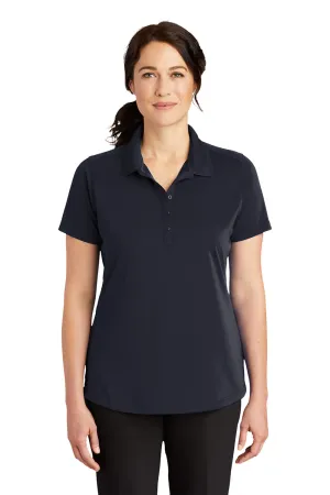 CornerStone Womens Select Moisture Wicking Short Sleeve Polo Shirt - Dark Navy Blue  Cheaper Clothing Cornerstone