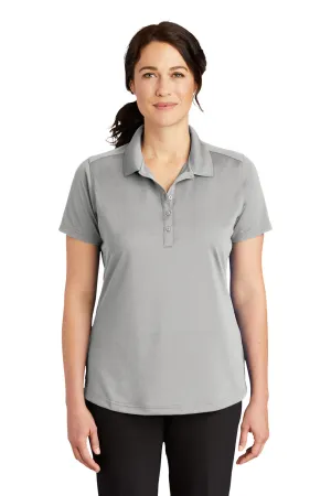 CornerStone Womens Select Moisture Wicking Short Sleeve Polo Shirt - Light Grey  Cheaper Clothing Cornerstone