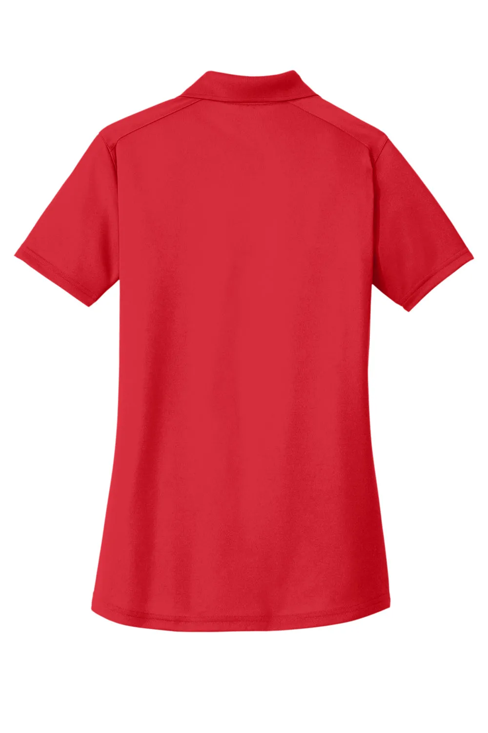CornerStone Womens Select Moisture Wicking Short Sleeve Polo Shirt - Red  Cheaper Clothing Cornerstone