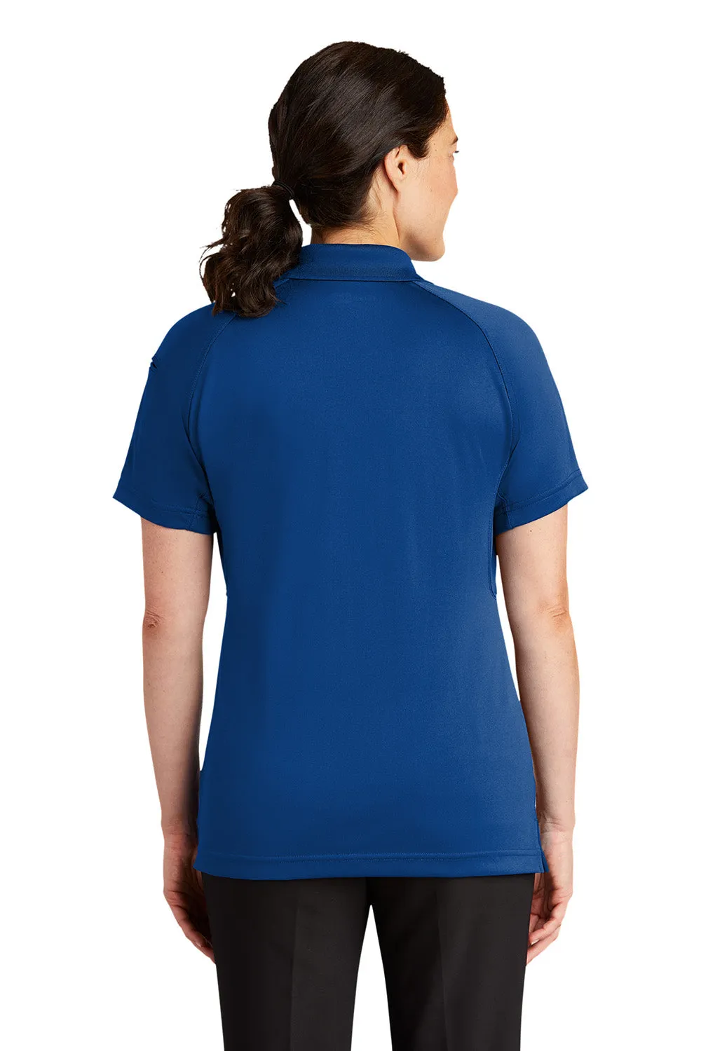 CornerStone Womens Select Tactical Moisture Wicking Short Sleeve Polo Shirt - Royal Blue  Cheaper Clothing Cornerstone