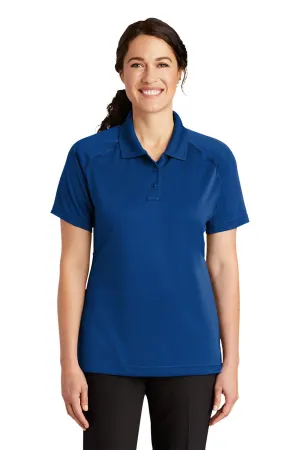 CornerStone Womens Select Tactical Moisture Wicking Short Sleeve Polo Shirt - Royal Blue  Cheaper Clothing Cornerstone