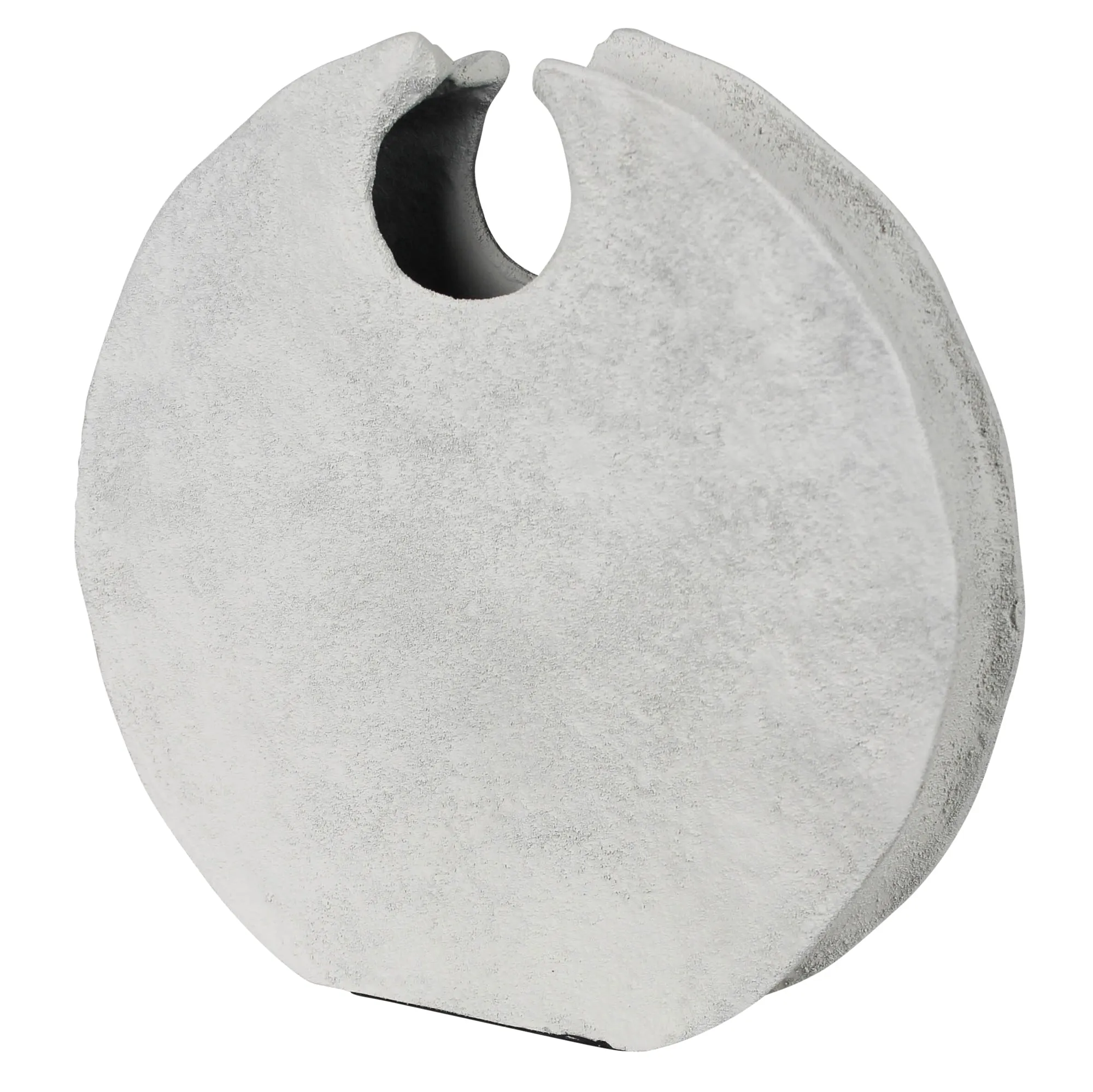 Corsica Round Vase, White