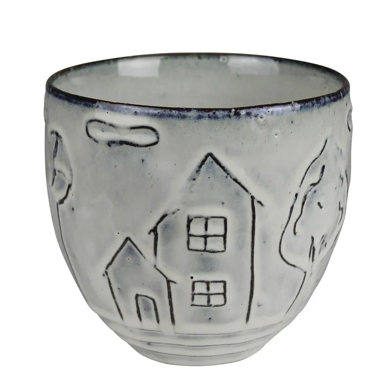 Costa Cachepot, Ceramic - Med