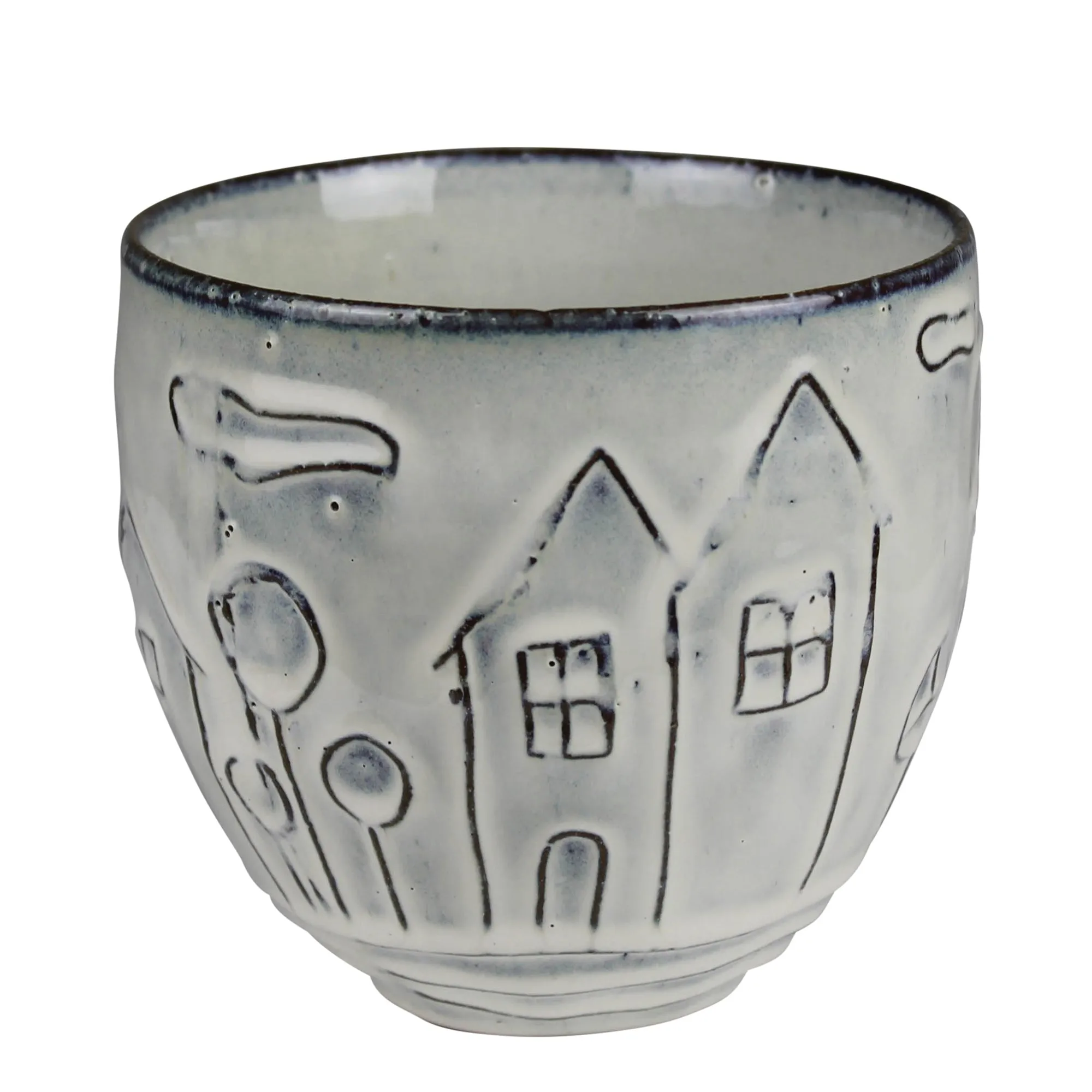 Costa Cachepot, Ceramic - Med Vase,Ceramic Vase