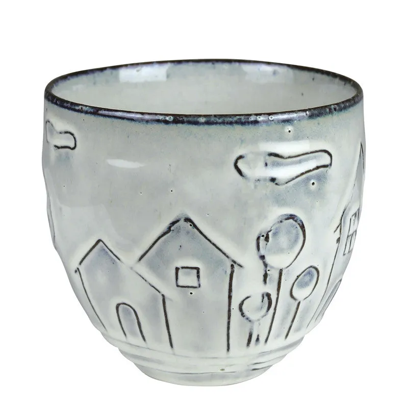 Costa Cachepot, Ceramic - Med