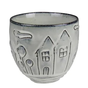 Costa Cachepot, Ceramic - Med Vase,Ceramic Vase