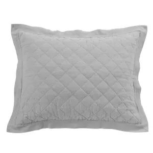 Cotton Quilted Standard Pillow Shams - 6 Colors exotic cowhide rug, leather rug