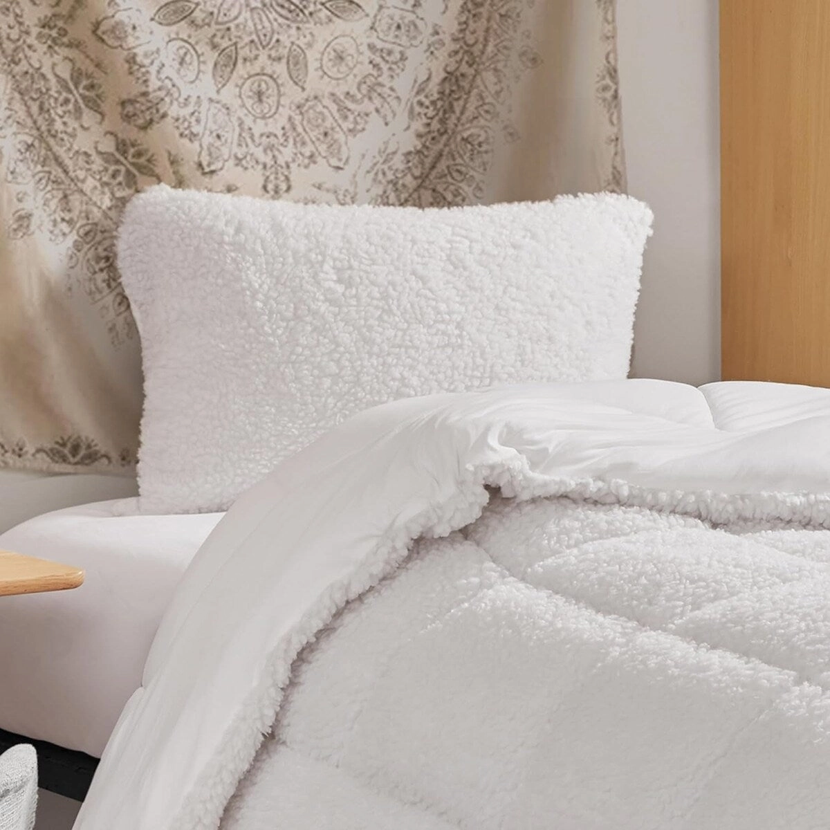 Cotton Candy - Coma Inducer Pillow Sham - Marshmallow White