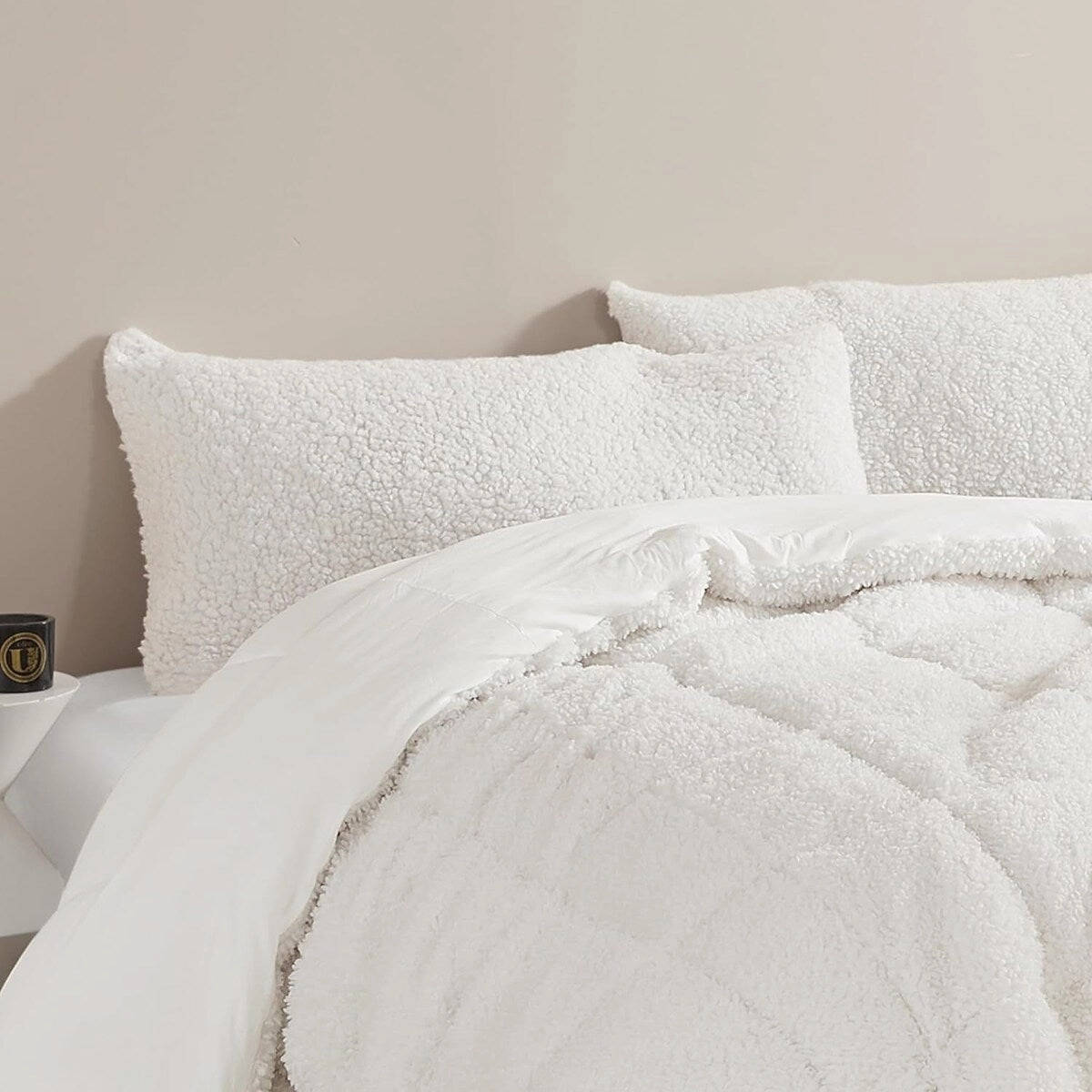 Cotton Candy - Coma Inducer Pillow Sham - Marshmallow White pillowcases,cotton pillow covers,bed linen