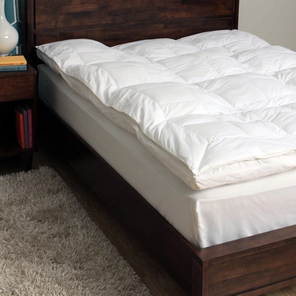 Cozy Classics 233 Thread Count Fiber Bed - White