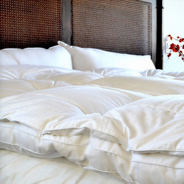 Cozy Classics 233 Thread Count Fiber Bed - White