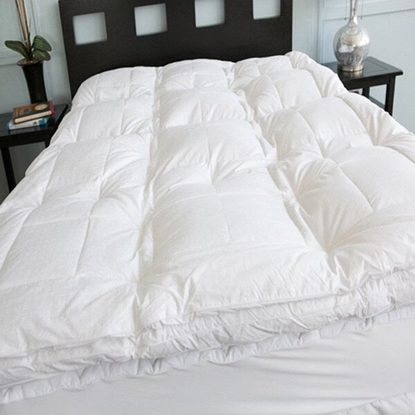 Cozy Classics 233 Thread Count Fiber Bed - White
