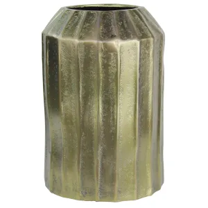 Croft Vase, Brass - Lrg Vase,Ceramic Vase