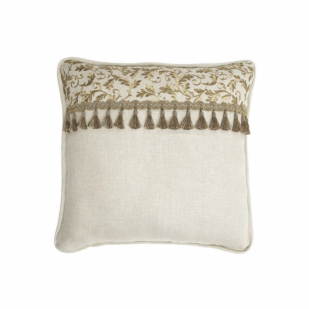 Croscill Nadalia 26x26-inch Euro Sham pillowcases,cotton pillow covers,bed linen