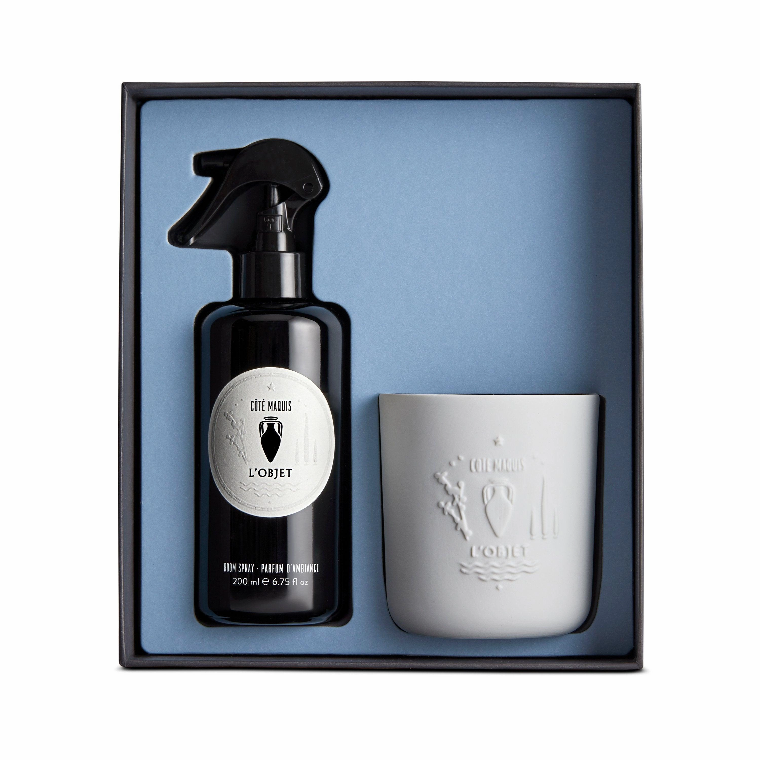 Ct Maquis Room Spray   Candle Gift Set