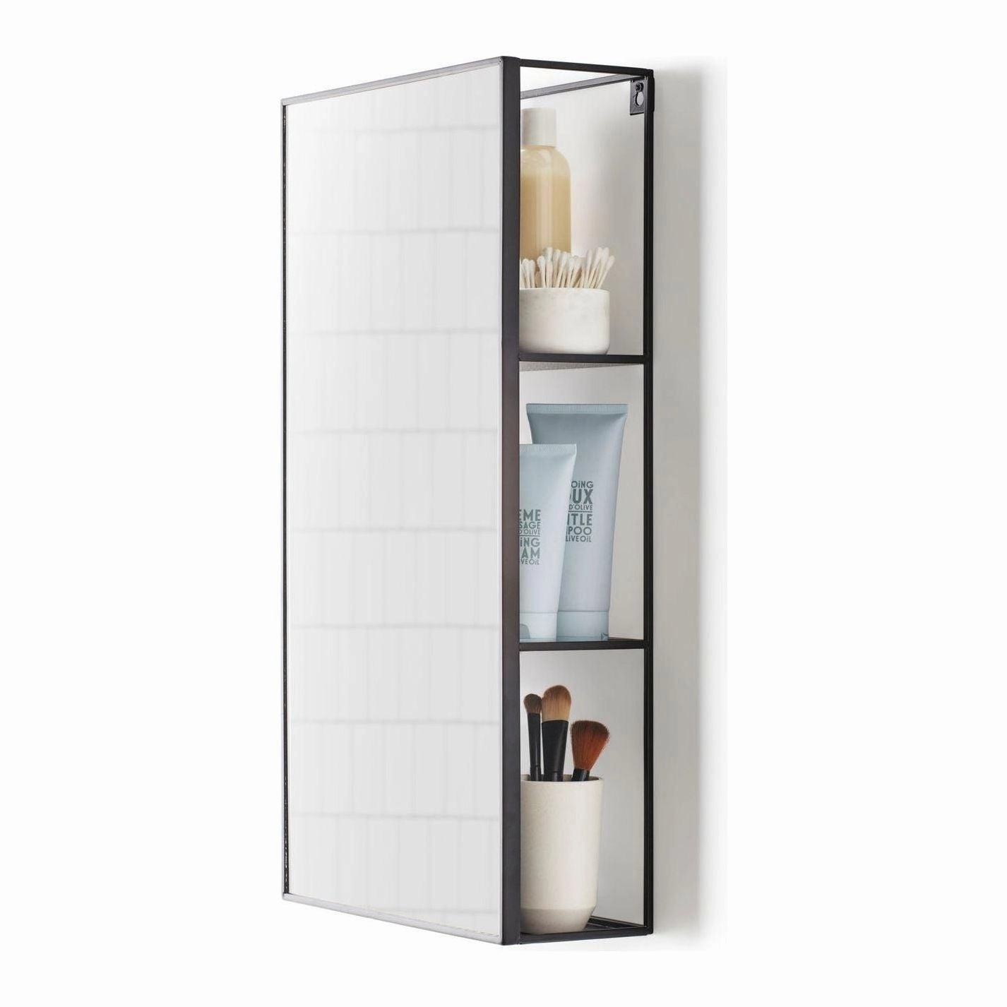 Cubiko Wall Mirror & Storage Unit Wall Decor,modern wall decor set