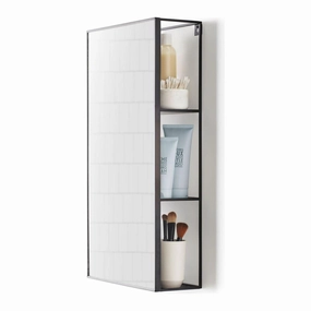 Cubiko Wall Mirror & Storage Unit Wall Decor,modern wall decor set