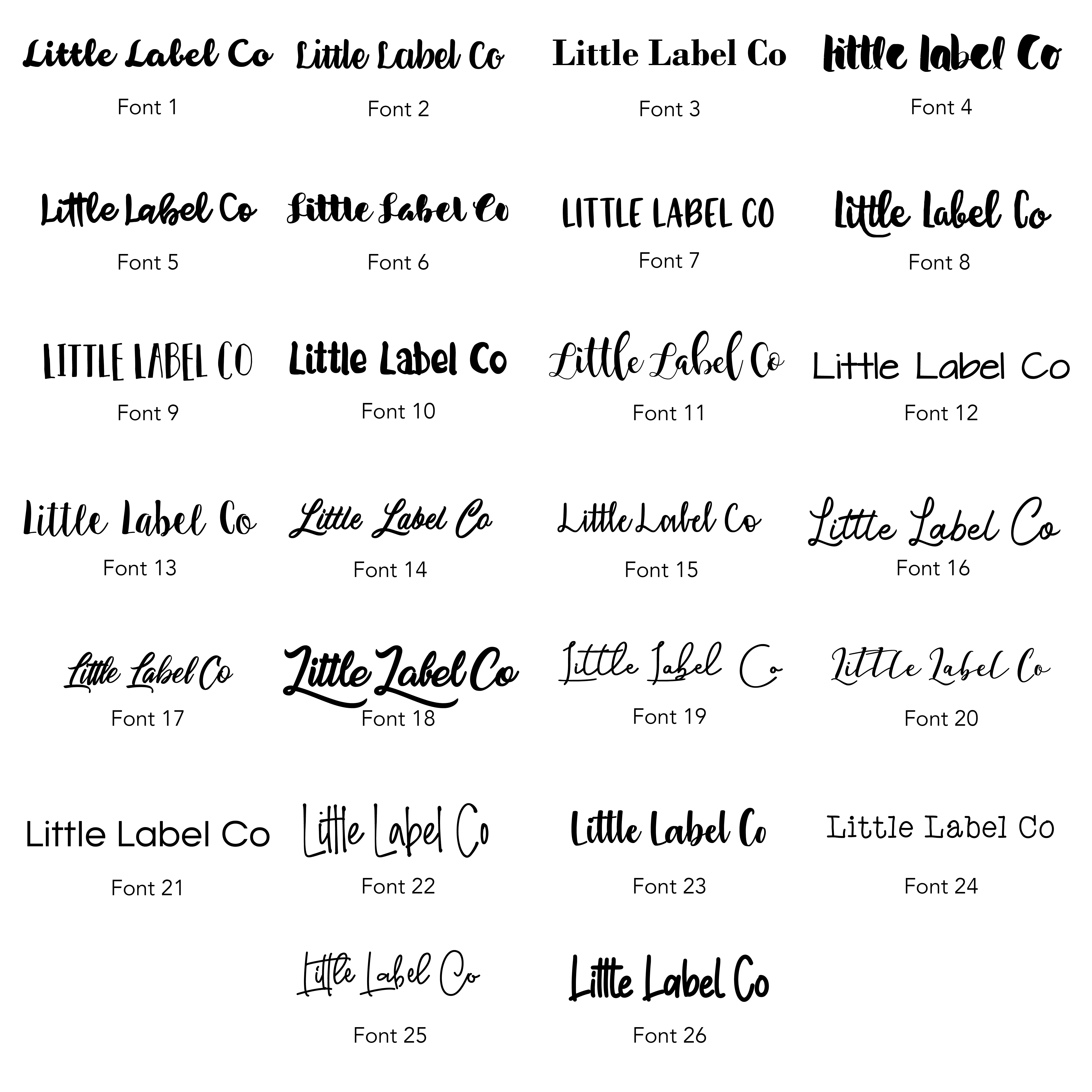 Custom Oil & Vinegar Labels