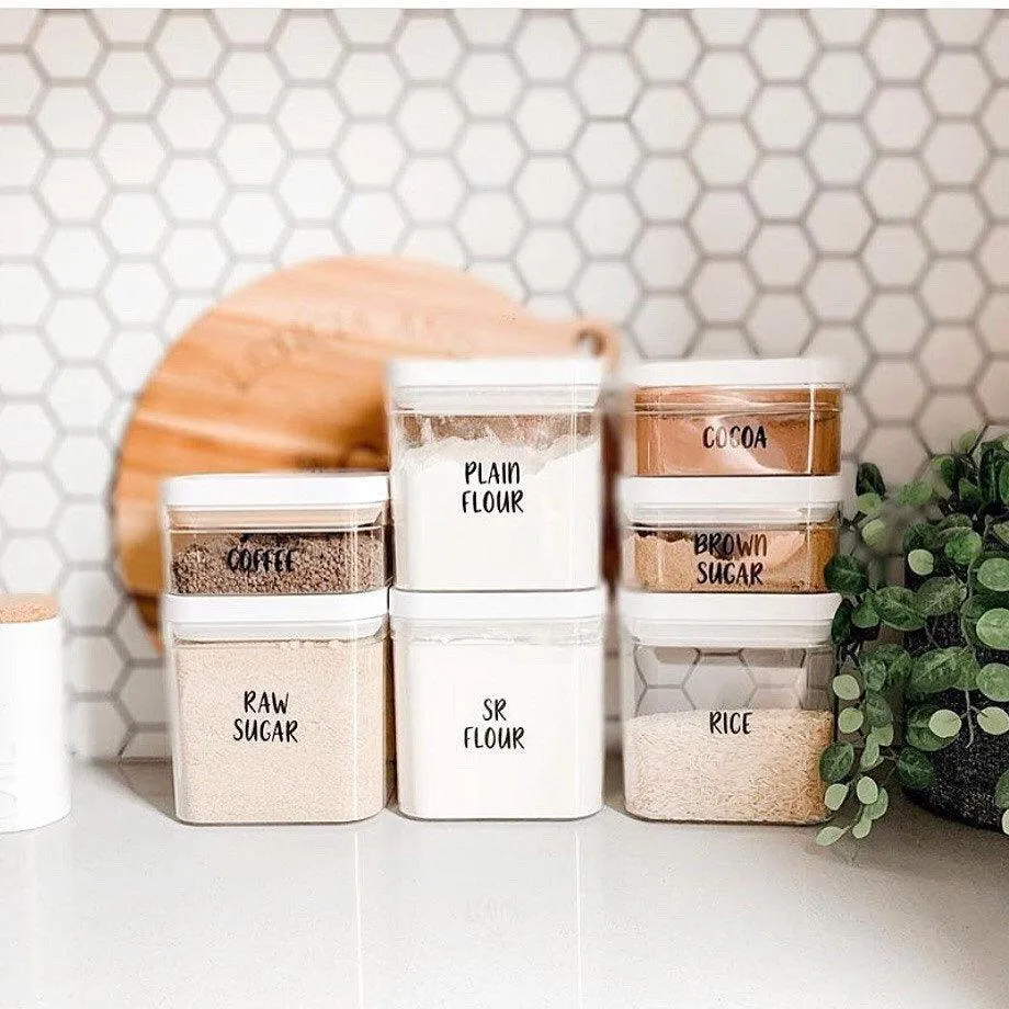 Custom Pantry Labels (for jars over 500ml)