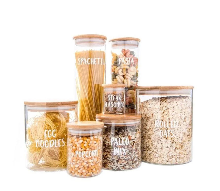 Custom Pantry Labels (for jars over 500ml)