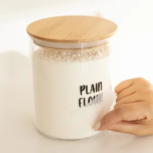Custom Pantry Labels (for jars over 500ml) Figurines,Decorative Ornaments
