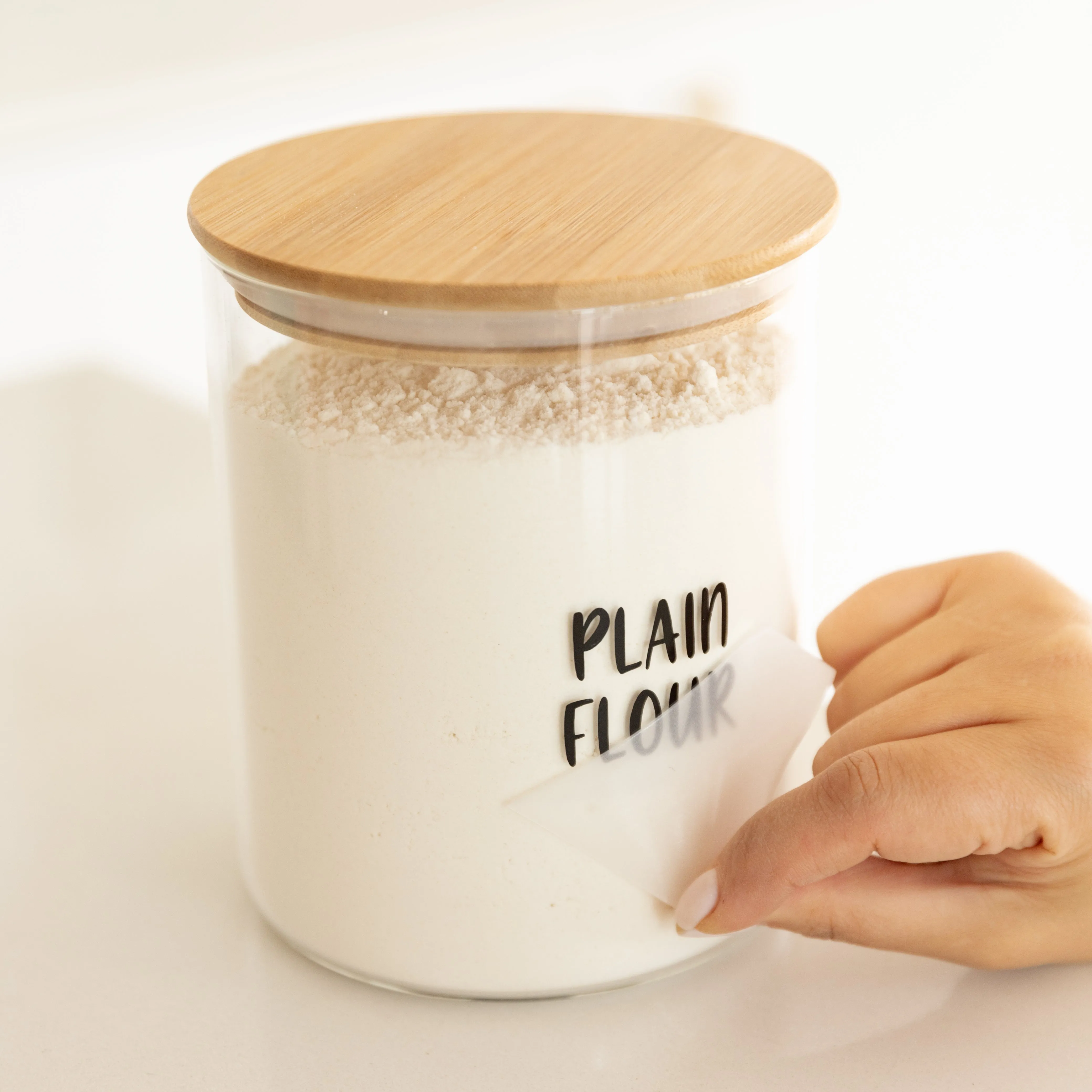 Custom Pantry Labels (for jars over 500ml) Figurines,Decorative Ornaments
