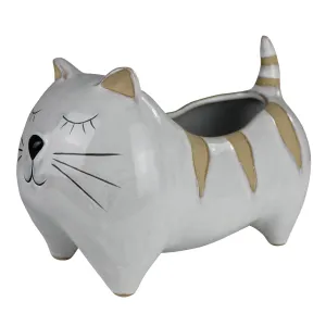 Cyd the Cat Vase, Ceramic Vase,Ceramic Vase