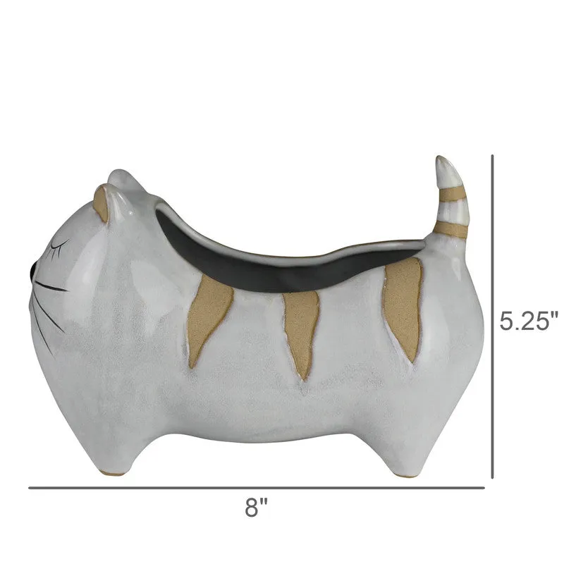 Cyd the Cat Vase, Ceramic