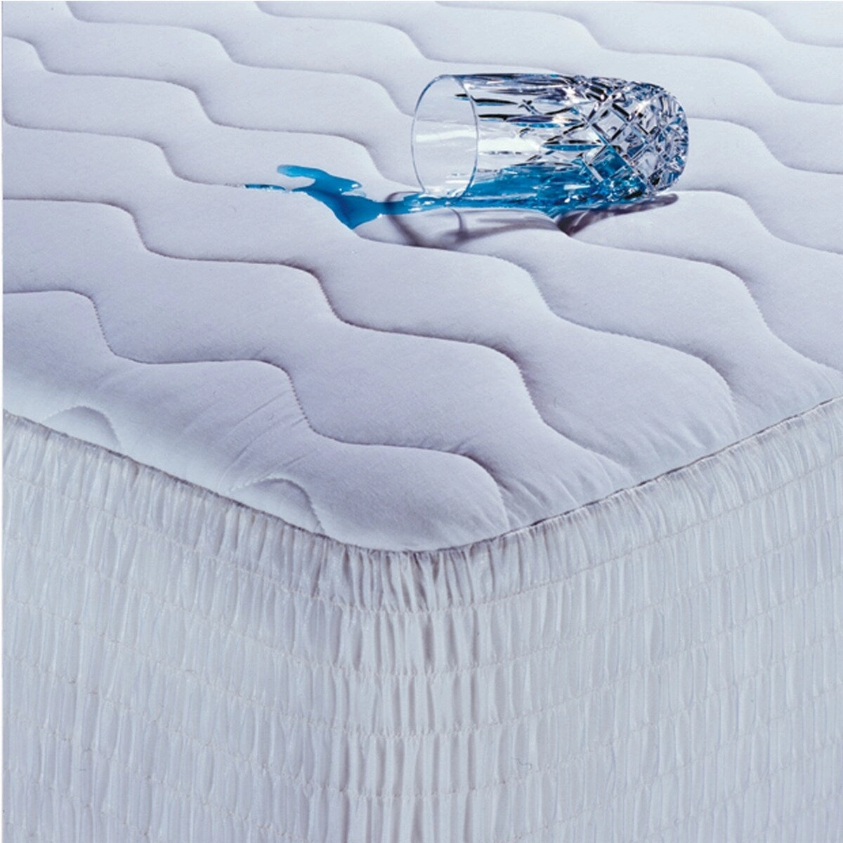 Daily Boutik Queen size 100-Percent Cotton Waterproof Mattress Pad - Hypoallergenic mattress pads,mattress topper,bed protection