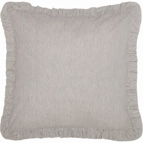 Dakota Star Farmhouse Blue Ticking Striped Euro Sham pillowcases,cotton pillow covers,bed linen