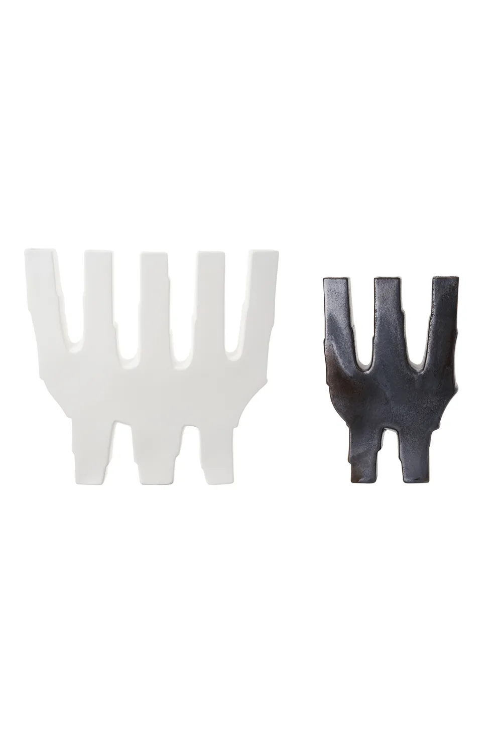 Dark Silver Ceramic Vase | Liang & Eimil Leandri I