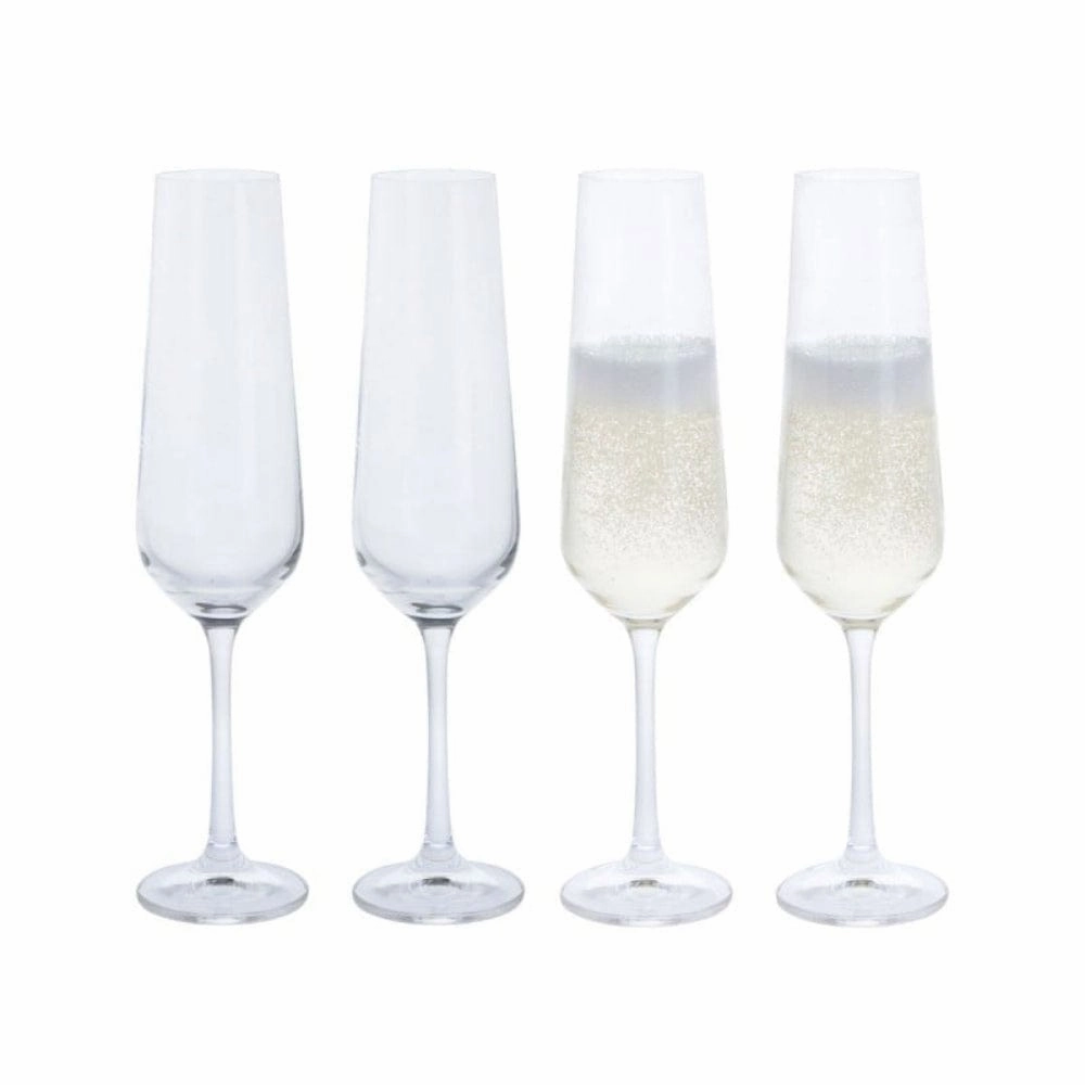 Dartington Cheers! Champagne Flute, Set of 4 Kitchen,modern kitchen essentials