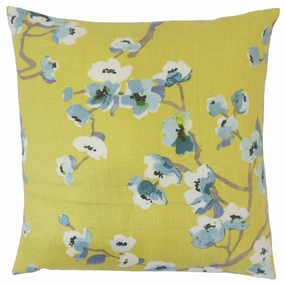 Dashania Floral Euro Sham Peridot pillowcases,cotton pillow covers,bed linen