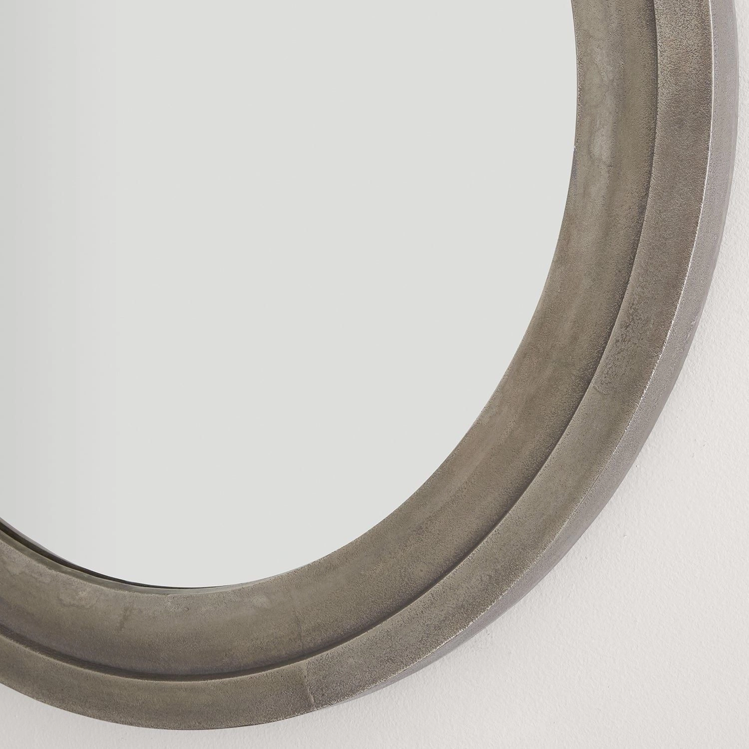 Decorative Cast Aluminum Mirror