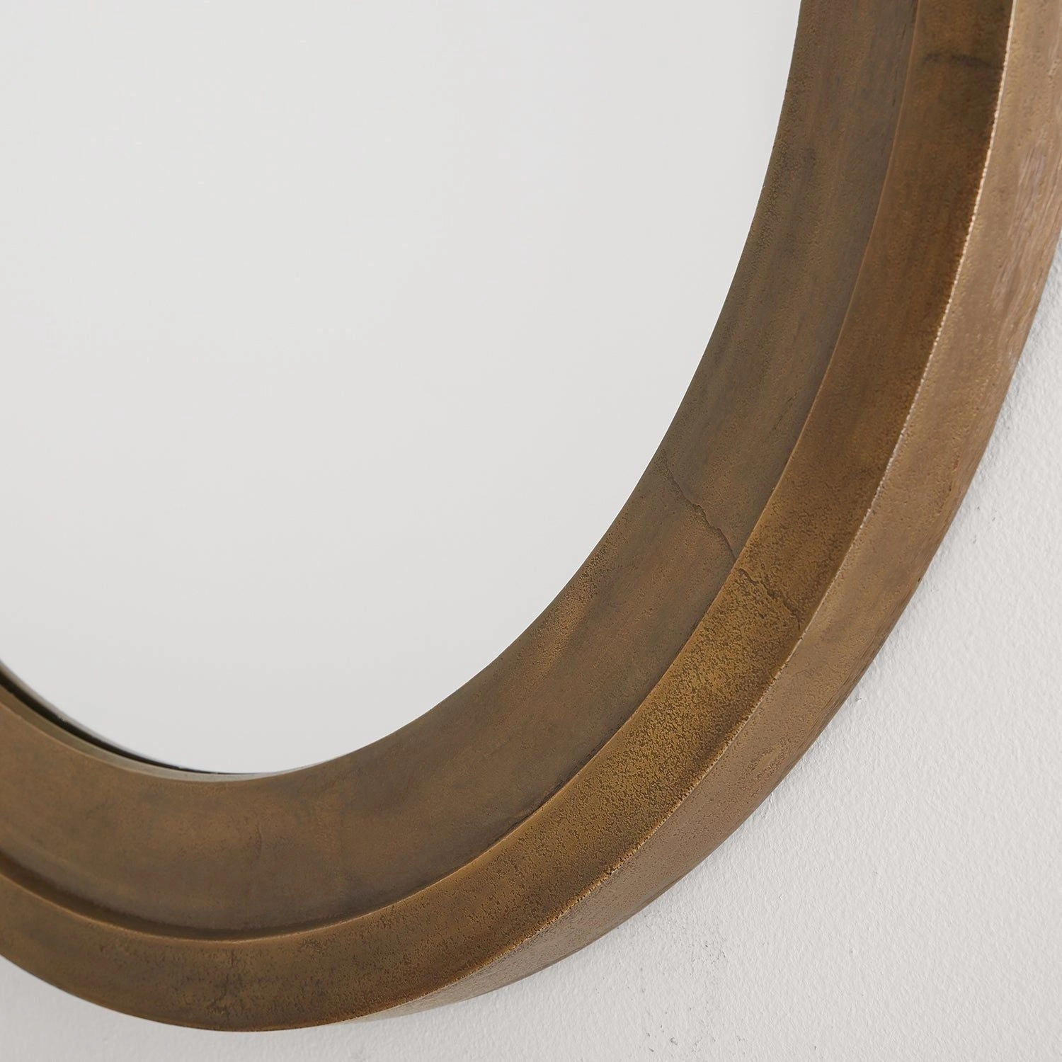 Decorative Cast Aluminum Mirror